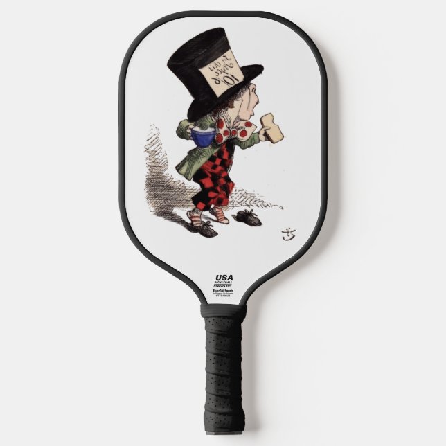 Palas De Pickleball Alice in Wonderland - Mad Hatter (color) (Anverso)