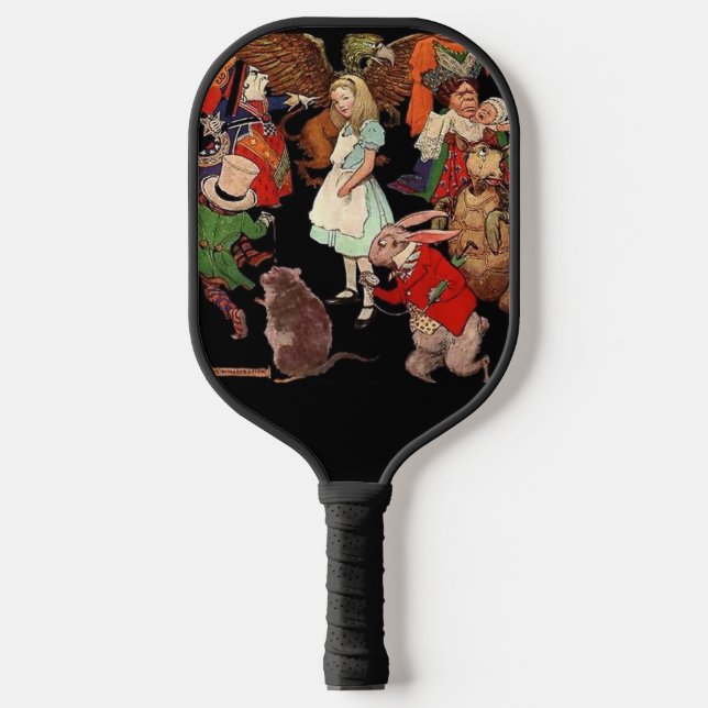 Palas De Pickleball Alice In Wonderland Pickleball Paddle (Anverso)