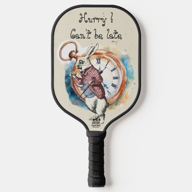 Palas De Pickleball Alice - White Rabbit 1865 (Anverso)