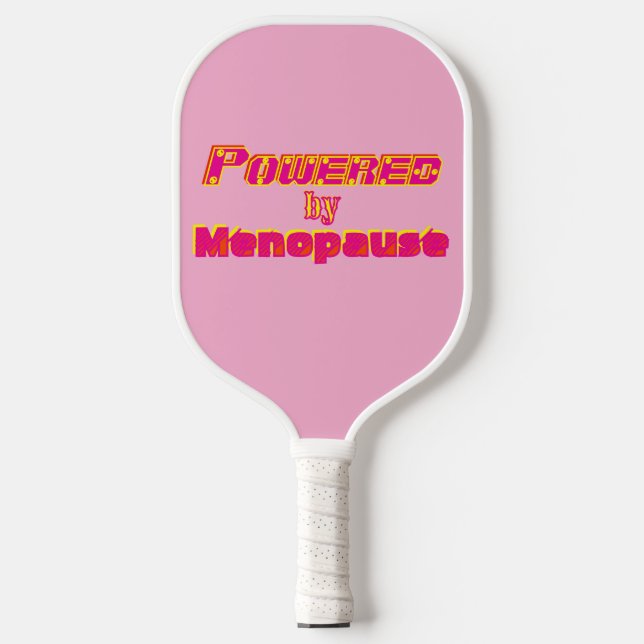 Palas De Pickleball Alimentado por Menopause 1 (Anverso)