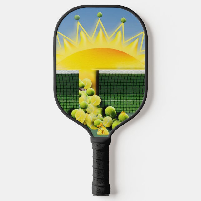 Palas De Pickleball Almohada de acento de ajuste del SOL (Anverso)