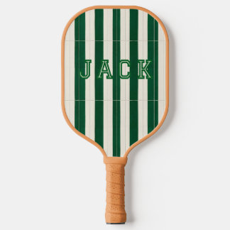 Palas De Pickleball Almohadilla de Pickleball Cabana Green Stripe Mono