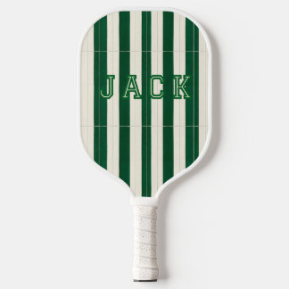 Palas De Pickleball Almohadilla de Pickleball Cabana Green Stripe Mono