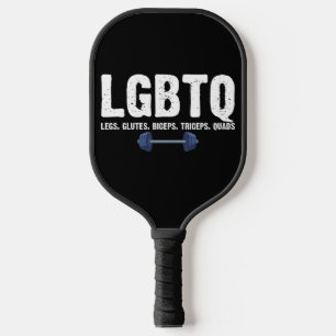 Palas De Pickleball Amante del gimnasio LGBTQ Piernas Glúteos Bíceps T