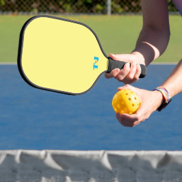 Palas De Pickleball Amarillo Brillante Personalizado con Monograma