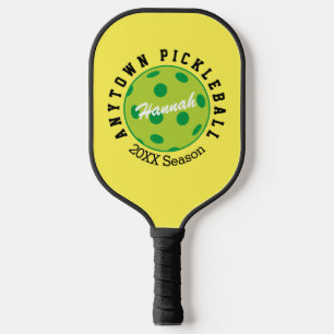 Palas De Pickleball Amarillo Pickleball PERSONALIZADO