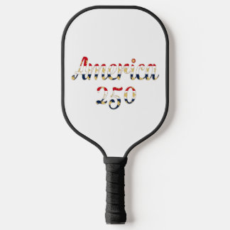 Palas De Pickleball America 250 red white blue gold Pickleball Paddle