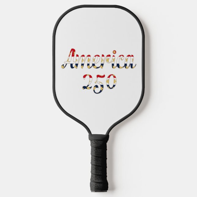 Palas De Pickleball America 250 red white blue gold Pickleball Paddle (Anverso)