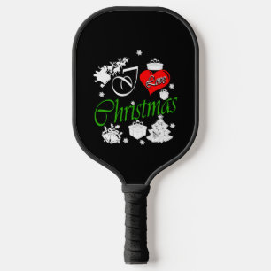 Palas De Pickleball Amo a los Navidades