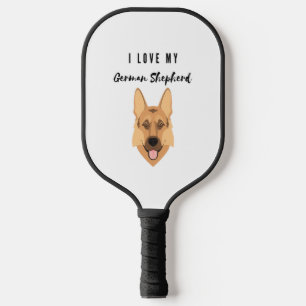 Palas De Pickleball Amo a mi pastor alemán