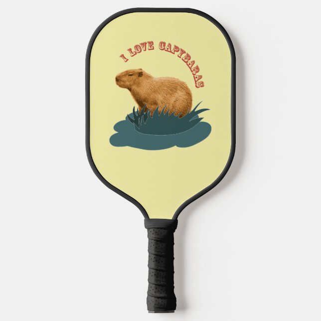 Palas De Pickleball Amo Capybaras (Anverso)