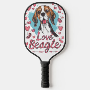 Palas De Pickleball Amor de Beagle