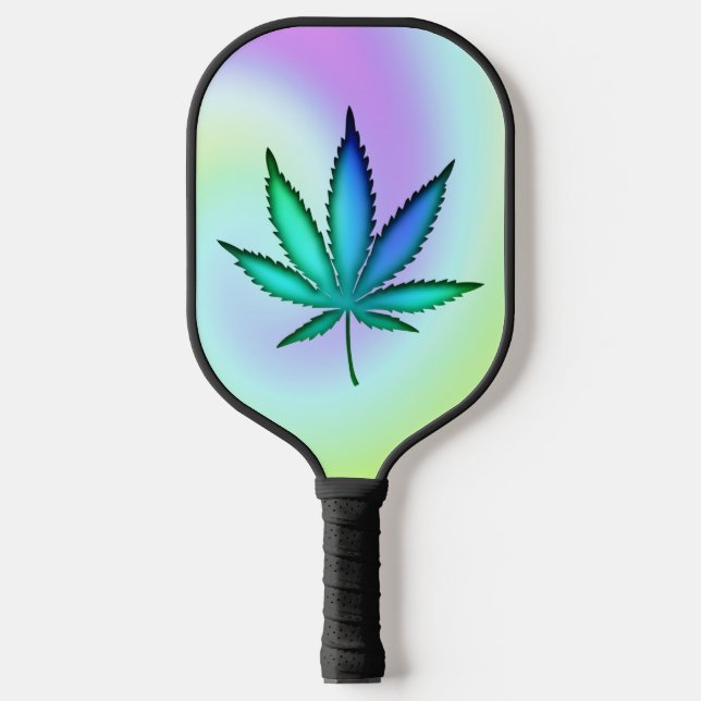 Palas De Pickleball Amor en arco iris (Anverso)