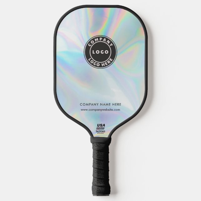 Palas De Pickleball Añadir un empleado holográfico con logotipo profes (Anverso)