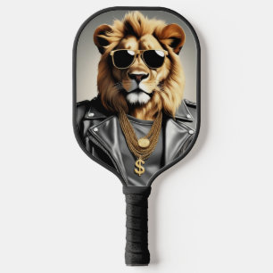Palas De Pickleball Animal De Guay Con Gafas De Sol Y Chaqueta De Cuer