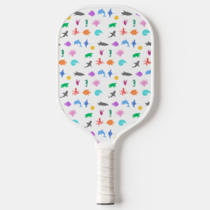 Palas De Pickleball Animales marinos con estampado