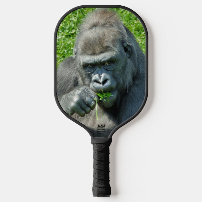 PALAS DE PICKLEBALL ANIMALES SALVAJES - GORILAS (Anverso)