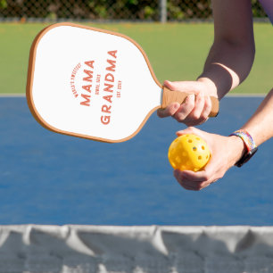 Palas De Pickleball Anuncio de Embarazo de Nueva Abuela Establecido