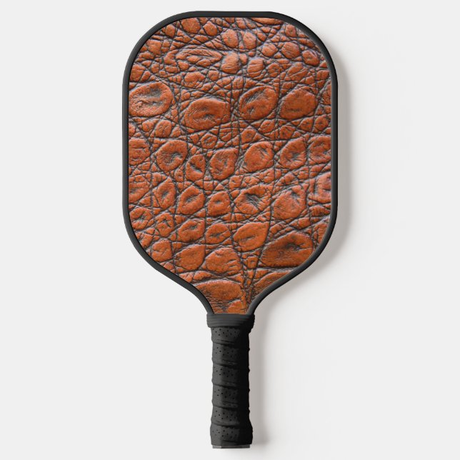 Palas De Pickleball apariencia falsa de cuero de cocodrilo (Anverso)