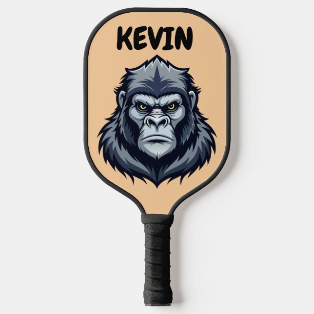 Palas De Pickleball APE GORILLA PERSONALIZADO FUNNY Pickleball Paddle (Anverso)