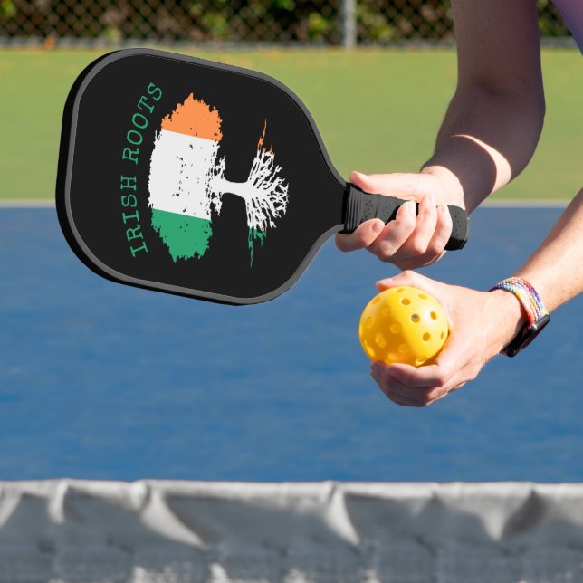 Palas De Pickleball Árbol de familia de raíces irlandesas (in situ)