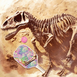 Palas De Pickleball Arcoiris de Dino Dig
