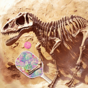 Palas De Pickleball Arcoiris de Dino Dig