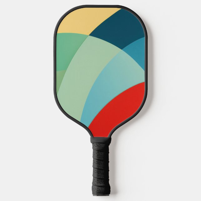 Palas De Pickleball Arreglar formas en colores brillantes (Anverso)