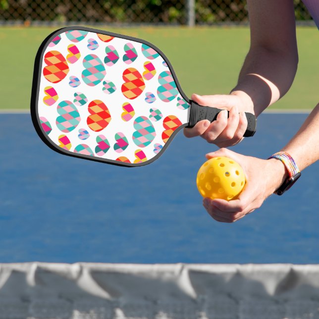 Palas De Pickleball Art Deco Valentine (in situ)