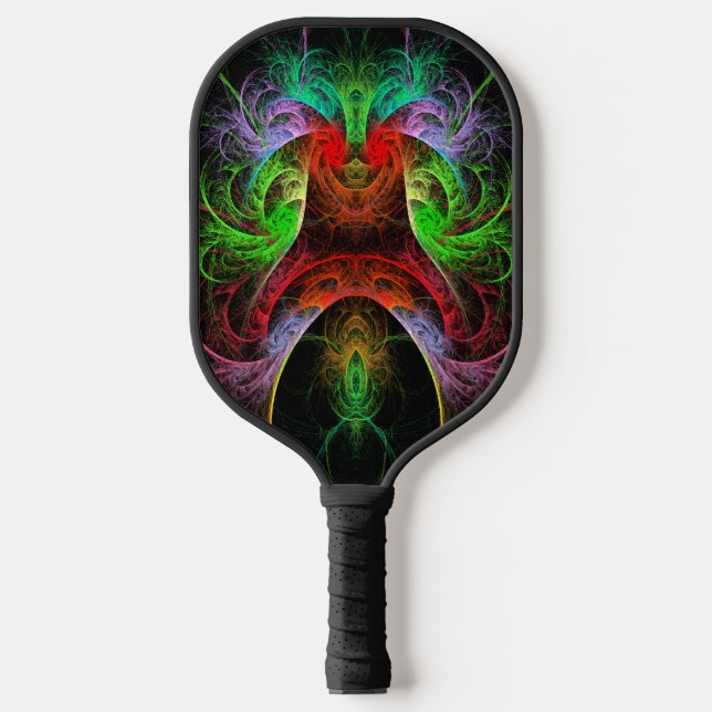 Palas De Pickleball Arte abstracto carnaval (Anverso)