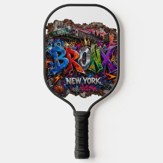 Palas De Pickleball Arte callejero de graffiti urbano del Bronx Nueva