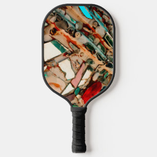 Palas De Pickleball Arte Colorido