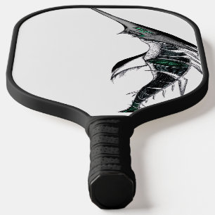 Palas De Pickleball Arte de Anime Fantasía Oscura Cuervo y Demonio