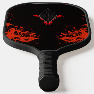 Palas De Pickleball Arte de Fantasía Anime Oscura Cuervo y Demonio