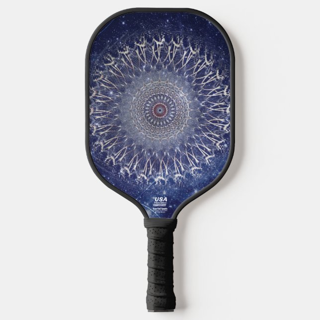 Palas De Pickleball Arte de Galaxia Mandala Celestial (Anverso)