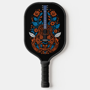 Palas De Pickleball Arte de guitarra de campo
