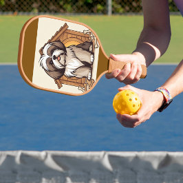 Palas De Pickleball Arte de Shih Tzu