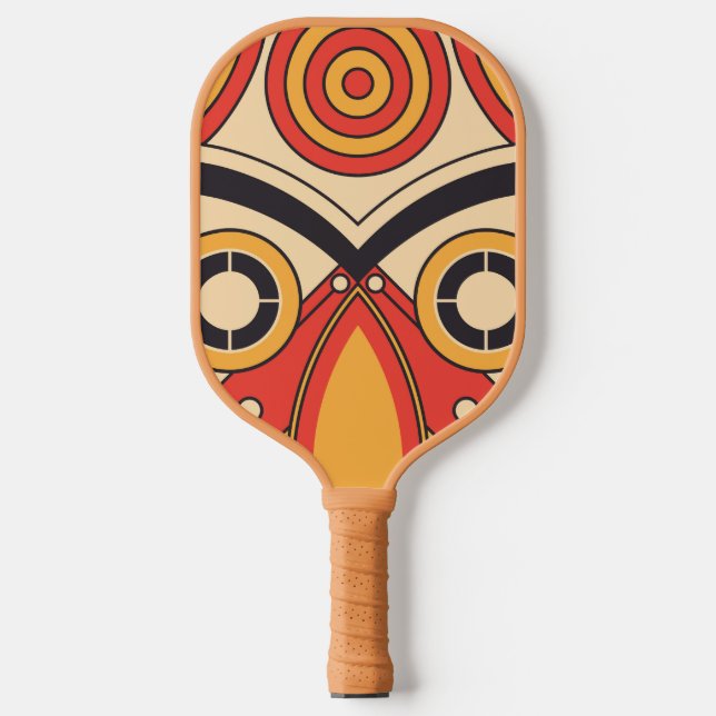 Palas De Pickleball Arte tribal azteca (Anverso)