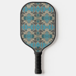 Palas De Pickleball Arte y Colores con Patrones del Suroeste Americano
