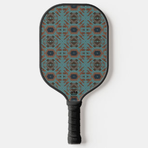 Palas De Pickleball Arte y colores tribales del suroeste americano