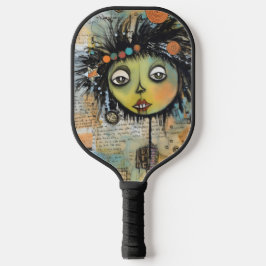 Palas De Pickleball ArtLady 7 Encantador y afligido