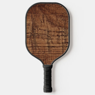Palas De Pickleball Aspecto de grano de madera de roble de castaño