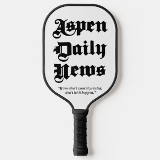 Palas De Pickleball Aspen Daily News Paddle Board