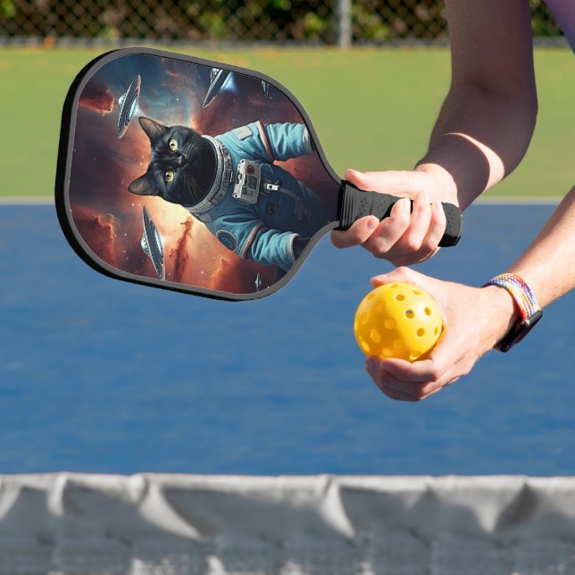 Palas De Pickleball Astronauta gata galáctica (in situ)
