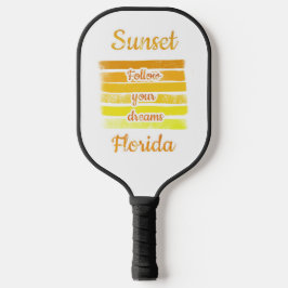 Palas De Pickleball Atardecer en Florida