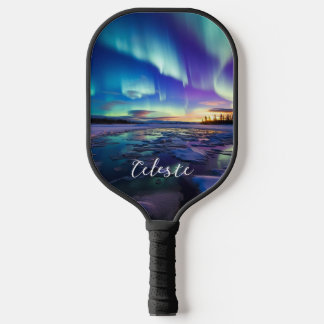 Palas De Pickleball Aurora Borealis Iricent Twilight
