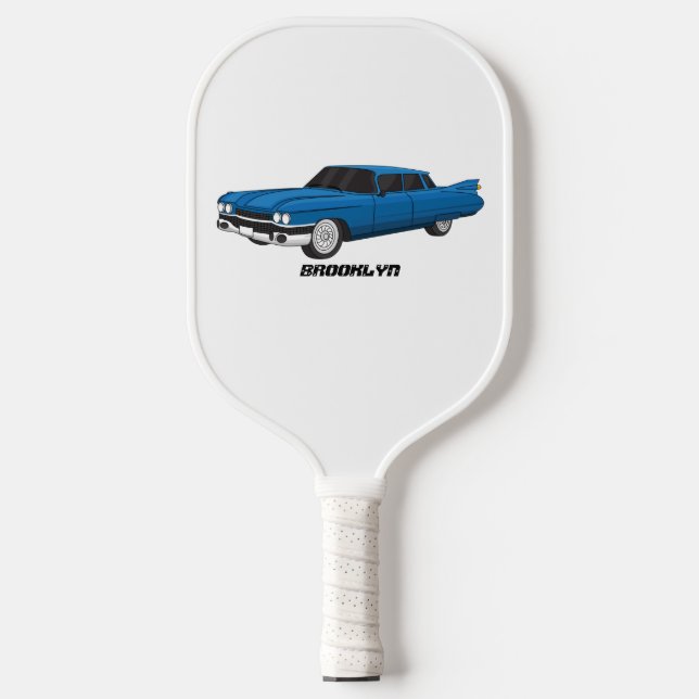 Palas De Pickleball Auto clásico Guay blue 1959 (Anverso)
