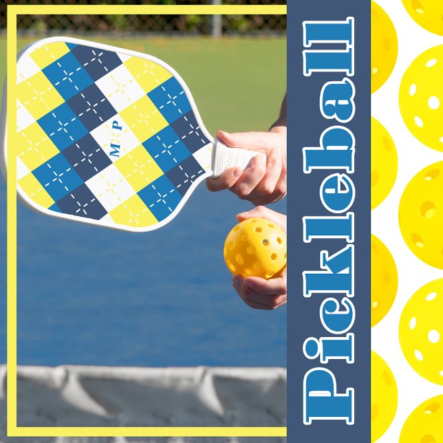 Palas De Pickleball Azul marino, azul cielo, amarillo limón y arglo bl (Subido por el creador)