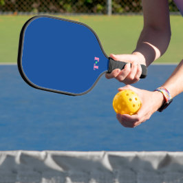 Palas De Pickleball Azul Real Personalizado con Monograma