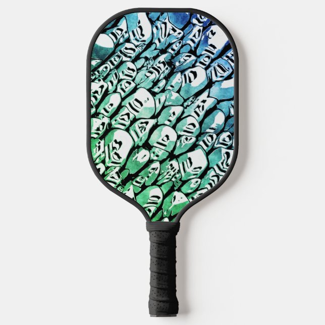 Palas De Pickleball Azul y Verde (Anverso)